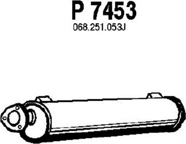 Fenno P7453 - Zadnji Ispušni lonac www.molydon.hr