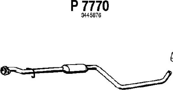 Fenno P7770 - Srednji Ispušni lonac www.molydon.hr