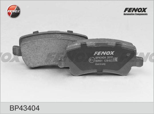 Fenox BP43404 - Komplet Pločica, disk-kočnica www.molydon.hr
