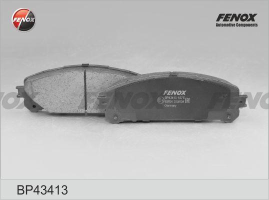 Fenox BP43413 - Komplet Pločica, disk-kočnica www.molydon.hr