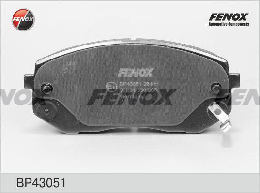 Fenox BP43051 - Komplet Pločica, disk-kočnica www.molydon.hr