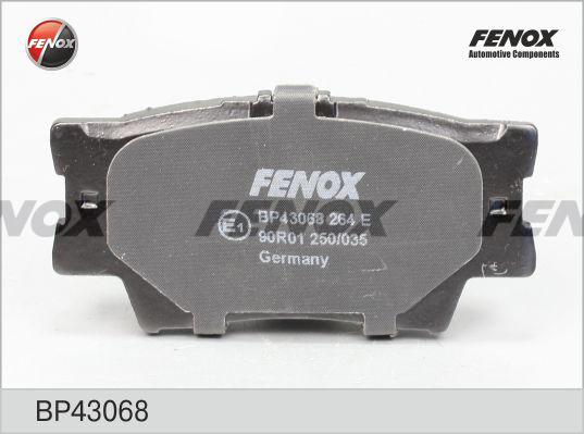 Fenox BP43068 - Komplet Pločica, disk-kočnica www.molydon.hr