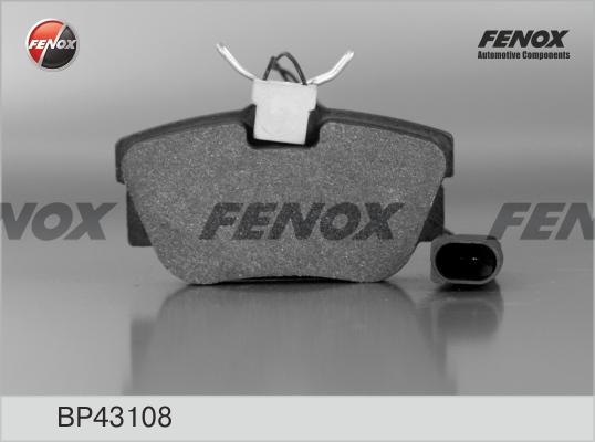 Fenox BP43108 - Komplet Pločica, disk-kočnica www.molydon.hr