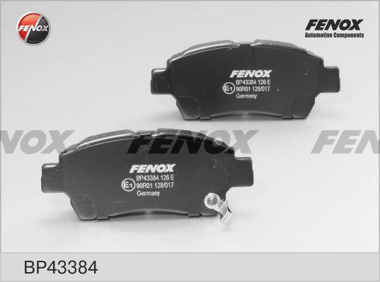 Fenox BP43384 - Komplet Pločica, disk-kočnica www.molydon.hr