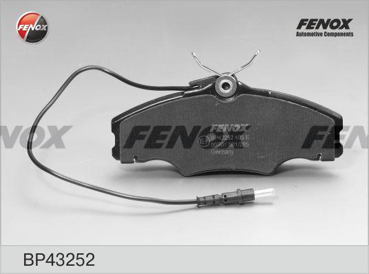 Fenox BP43252 - Komplet Pločica, disk-kočnica www.molydon.hr