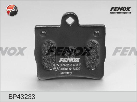 Fenox BP43233 - Komplet Pločica, disk-kočnica www.molydon.hr