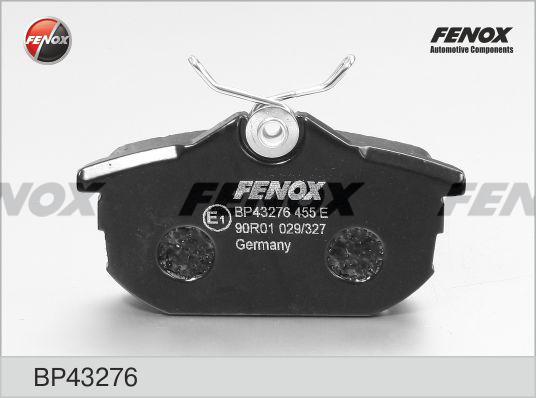 Fenox BP43276 - Komplet Pločica, disk-kočnica www.molydon.hr