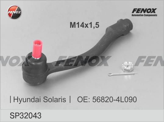 Fenox SP32043 - Kraj spone, kuglasti zglob www.molydon.hr