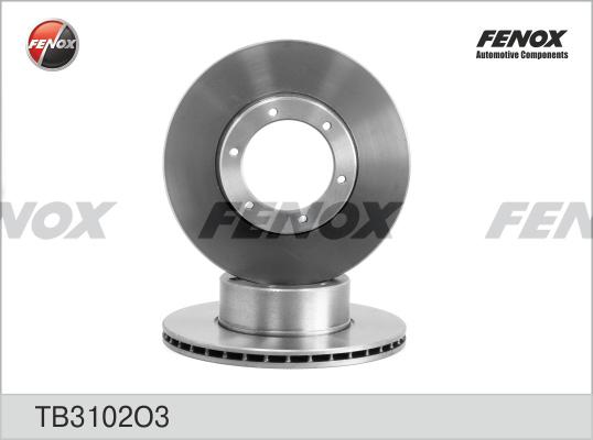 Fenox TB3102O3 - Kočioni disk www.molydon.hr