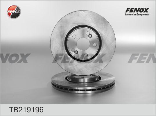 Fenox TB219196 - Kočioni disk www.molydon.hr