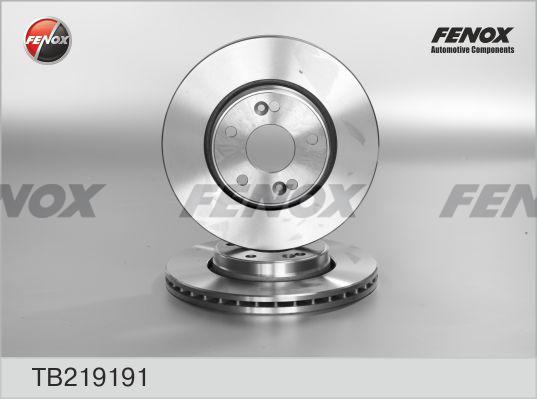 Fenox TB219191 - Kočioni disk www.molydon.hr