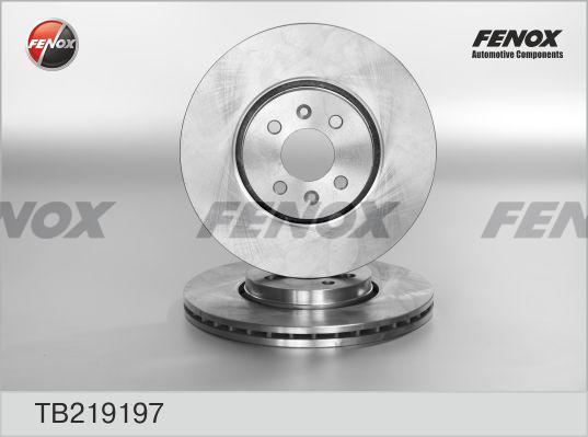 Fenox TB219197 - Kočioni disk www.molydon.hr