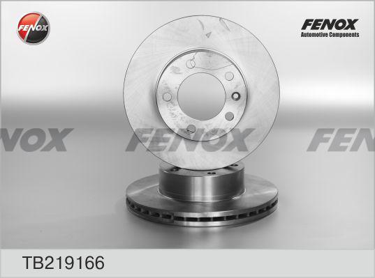 Fenox TB219166 - Kočioni disk www.molydon.hr