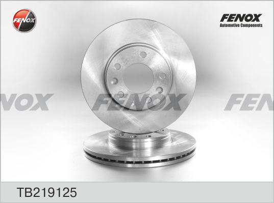 Fenox TB219125 - Kočioni disk www.molydon.hr