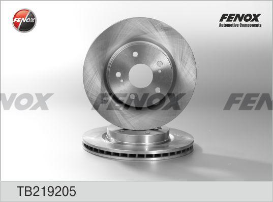 Fenox TB219205 - Kočioni disk www.molydon.hr