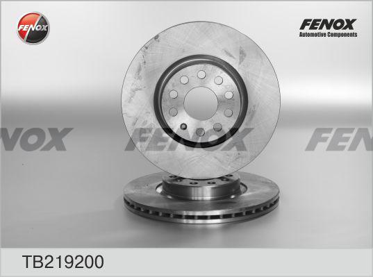 Fenox TB219200 - Kočioni disk www.molydon.hr