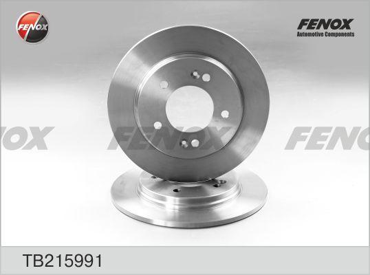 Fenox TB215991 - Kočioni disk www.molydon.hr