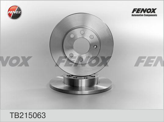 Fenox TB215063 - Kočioni disk www.molydon.hr