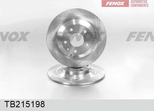 Fenox TB215198 - Kočioni disk www.molydon.hr