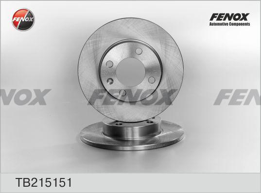 Fenox TB215151 - Kočioni disk www.molydon.hr