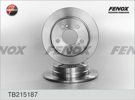 Fenox TB215187 - Kočioni disk www.molydon.hr