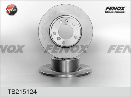 Fenox TB215124 - Kočioni disk www.molydon.hr