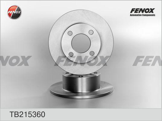 Fenox TB215360 - Kočioni disk www.molydon.hr