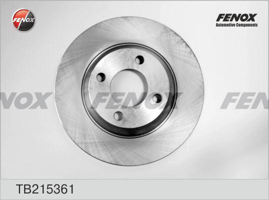 Fenox TB215361 - Kočioni disk www.molydon.hr