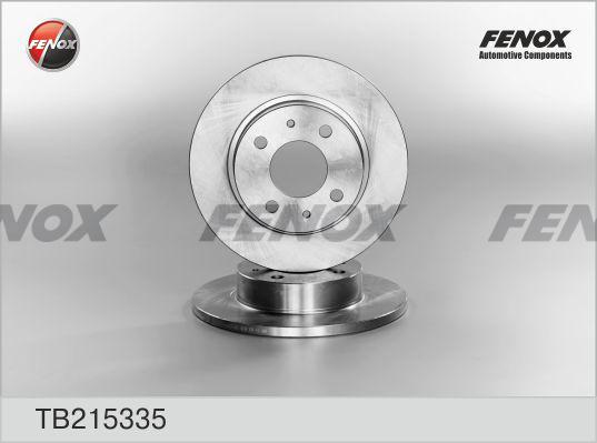 Fenox TB215335 - Kočioni disk www.molydon.hr