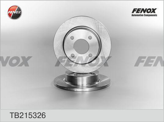 Fenox TB215326 - Kočioni disk www.molydon.hr