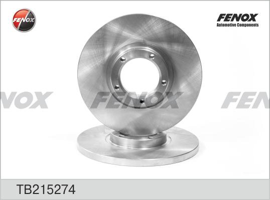 Fenox TB215274 - Kočioni disk www.molydon.hr