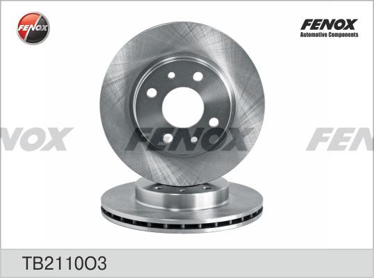 Fenox TB2110O3 - Kočioni disk www.molydon.hr