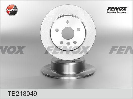 Fenox TB218049 - Kočioni disk www.molydon.hr