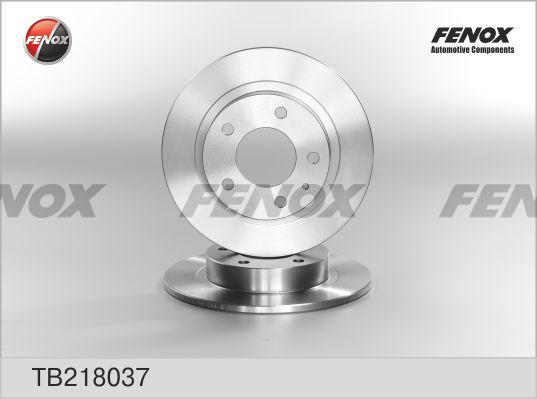 Fenox TB218037 - Kočioni disk www.molydon.hr