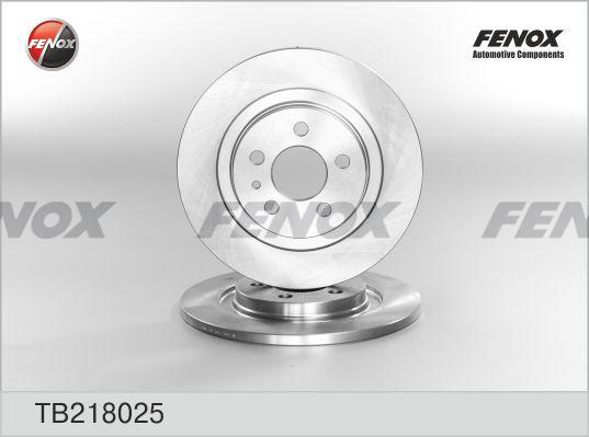 Fenox TB218025 - Kočioni disk www.molydon.hr