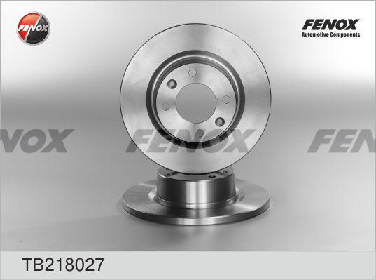 Fenox TB218027 - Kočioni disk www.molydon.hr