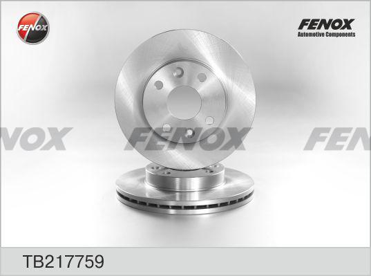 Fenox TB217759 - Kočioni disk www.molydon.hr