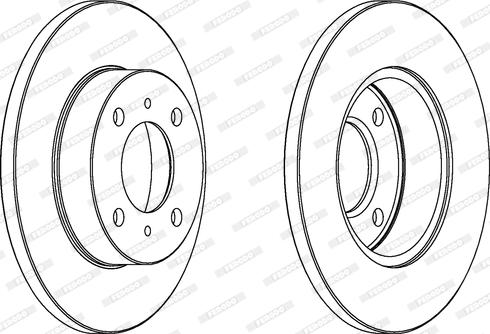 Ferodo DDF998 - Kočioni disk www.molydon.hr