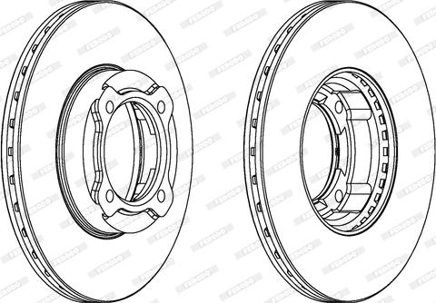 Ferodo DDF941 - Kočioni disk www.molydon.hr