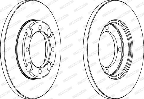 Ferodo DDF947 - Kočioni disk www.molydon.hr