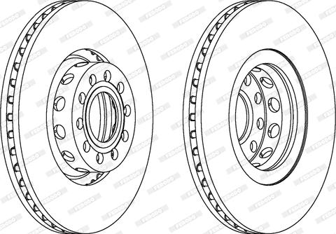 Ferodo DDF954 - Kočioni disk www.molydon.hr