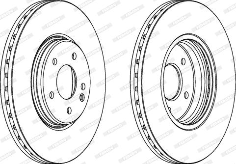 Ferodo DDF964 - Kočioni disk www.molydon.hr