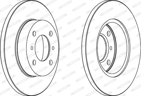 Ferodo DDF988 - Kočioni disk www.molydon.hr