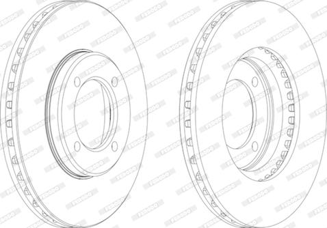 Ferodo DDF935 - Kočioni disk www.molydon.hr