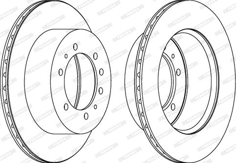 Ferodo DDF976 - Kočioni disk www.molydon.hr