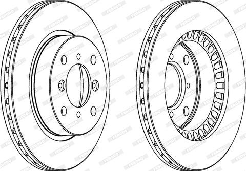 Ferodo DDF978 - Kočioni disk www.molydon.hr