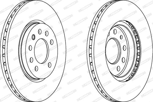 Ferodo DDF491 - Kočioni disk www.molydon.hr