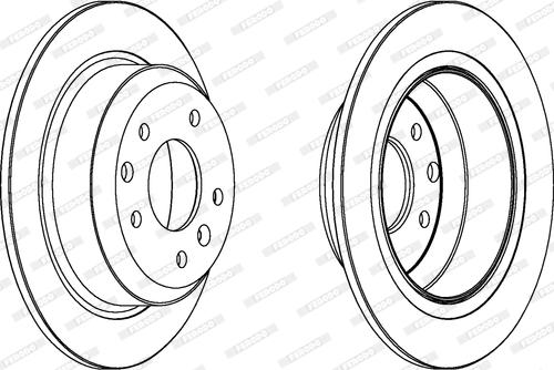 Ferodo DDF441 - Kočioni disk www.molydon.hr