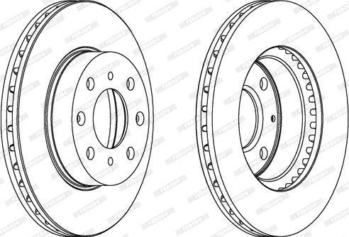 Ferodo DDF447 - Kočioni disk www.molydon.hr