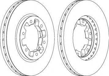 Ferodo DDF464-1 - Kočioni disk www.molydon.hr